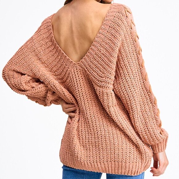 Fall Season!! Ultra Soft Oversized Sweater - Picture 3 of 6